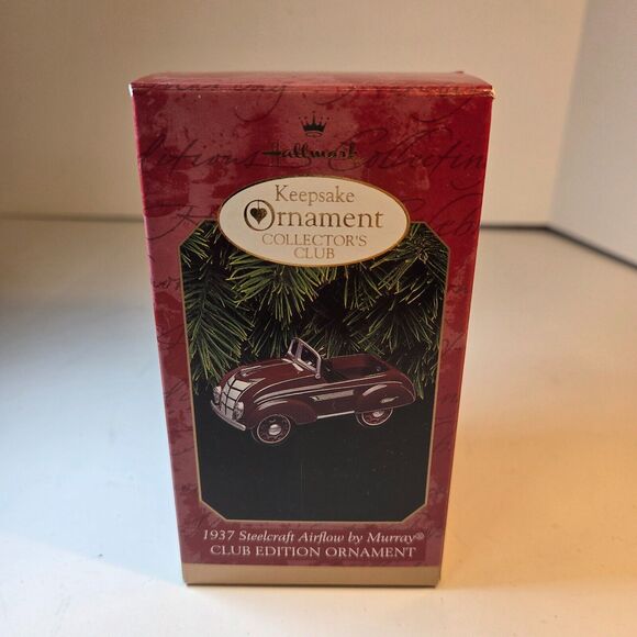 Hallmark Keepsake Ornament 1937 Steelcraft Airflow by Murray 1997 - Picture 1 of 6